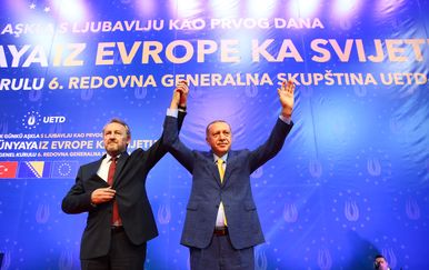 Bakir Izetbegović i Recep Tayyip Erdogan (Foto: AFP)