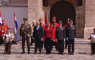 Dan Hrvatske vojske obilježen je ceremonijom Velike smjene straže (Foto: Dnevnik.hr)