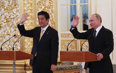 Shinzo Abe i Vladimir Putin (Foto: AFP)