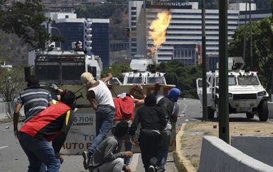 Neredi u Venezuelei (Foto: AFP)
