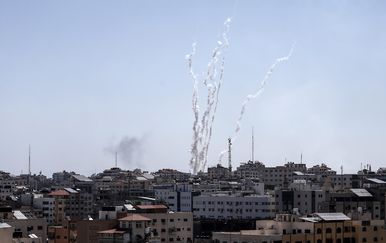 Napad iz Pojasa Gaze na Izrael (Foto: AFP)