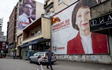 Izbori u Makedoniji (Foto: Robert ATANASOVSKI / AFP)