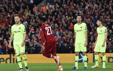 Igrači Barcelone u šoku (Foto: AFP)