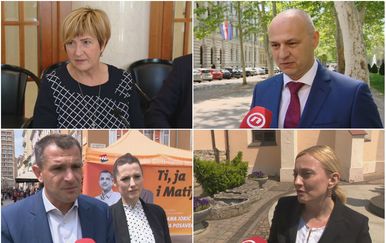 Ruža Tomašić, Mislav Kolakušić, Matija Posavec, i Marijana Petir (Foto: Dnevnik.hr)