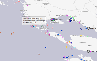 Aurelia (Foto: Screenshot/Marine Traffic)