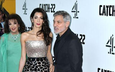 George Clooney, Amal Clooney i Baria Alamuddin (Foto: Profimedia)