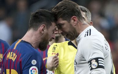 Lionel Messi i Sergio Ramos (Foto: AFP)