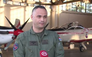 Brigadir Željko Ninić, zapovjednik 93. krila Hrvatskog ratnog zrakoplovstva