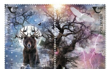 Nova hrvatska poštanska marka - Drvo svijeta - 1