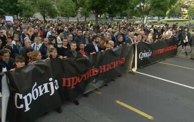 Prosvjed u Srbiji - 3
