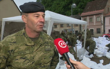 Marko Krpan, zapovjednik Bojne Tigrovi i zapovjednik snaga na terenu