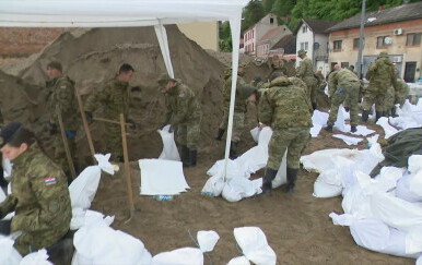 Poplava u Hrvatskoj Kostajnici - 1