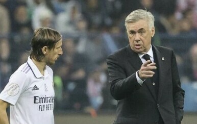 Ancelotti i Modrić