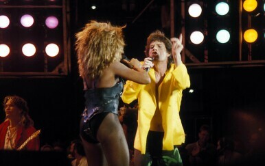 Tina Turner i Mick Jagger - 4