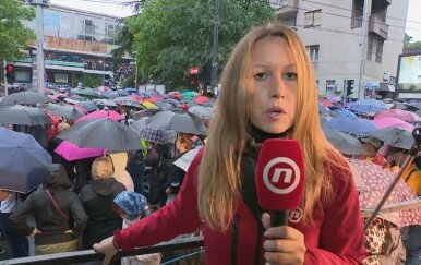 Barbara Štrbac, reporterka Dnevnika Nove TV - 2