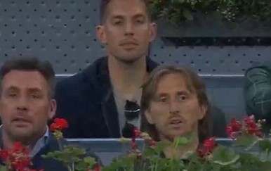 Luka Modrić na ATP Madridu