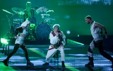 Generalna proba Baby Lasagne uoči nastupa na Eurosongu