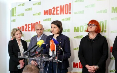 Press konferencija stranke Možemo!