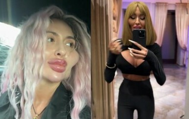 Manekenka Anastasia Pokreschchuk kako pozira na društvenim mrežama