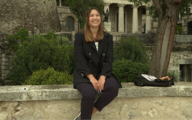 Nina Vukelić, korisnica DiscoverEU programa