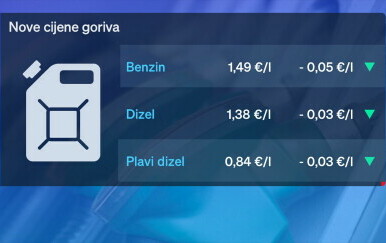 Nove cijene goriva