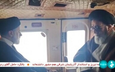 Ibrahim Raisi u helikopteru