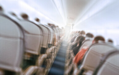 Turbulencija u zrakoplovu, ilustracija
