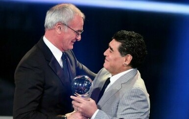 Claudio Ranieri i Diego Maradona