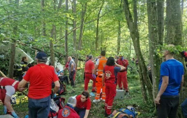 Akcija spašavanja nakon pada aviona u Zagrebu - 3