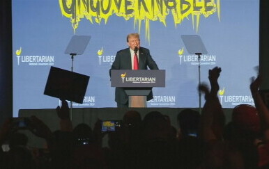 Donald Trump izviždan na stranačkoj konvenciji libertarijanaca