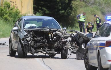 Prometna nesreća na izlazu iz Splita, dvije ozlijeđene osobe