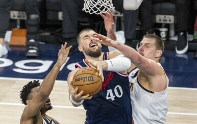 Ivica Zubac i Nikola Jokić
