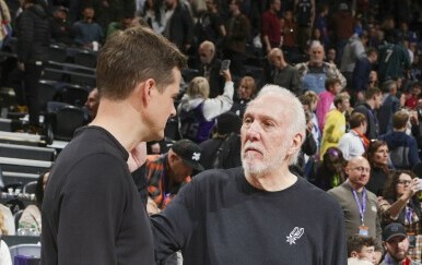 Will Hardy i Gregg Popovich