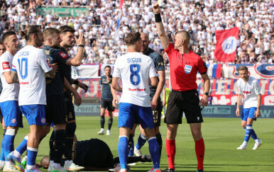 Mateo Erceg, sudac derbija Hajduk - Dinamo