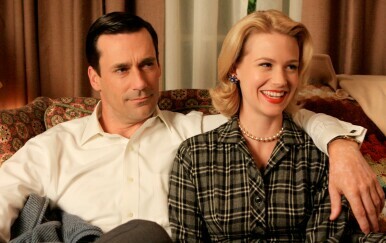Jon hamm i January Jones u sceni iz serije Mad Men