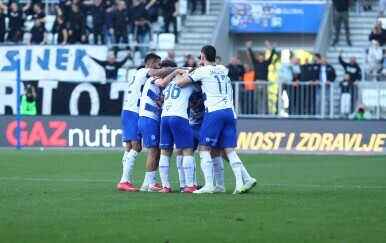 Osijek slavi pobjedu protiv Hajduka