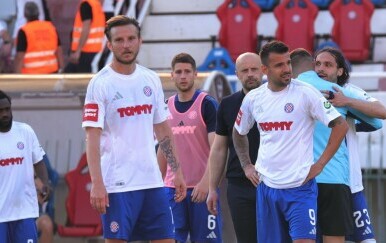 Hajdukovci nakon poraza