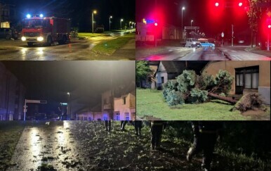 Posljedice grmljavinskog nevremena s tučom