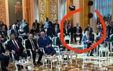 Vučić sjedi u zadnjem redu na okupljanju lidera u Moskvi