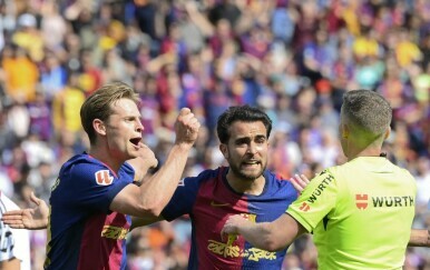Igrači Barcelone prosvjeduju kod suca Hernandeza