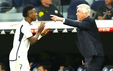 Carlo Ancelotti i Vinicius
