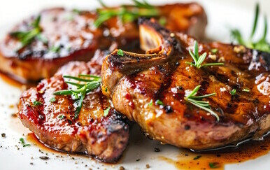 Recept svinjski kotleti s roštilja