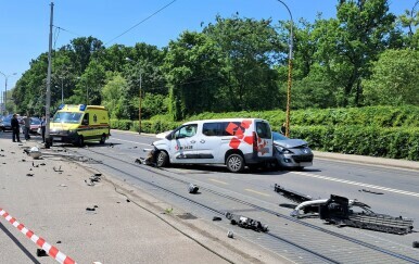 Sudar dva automobila na Maksimirskoj cest uzrokovao kolaps gradskog prometa na istoku grada