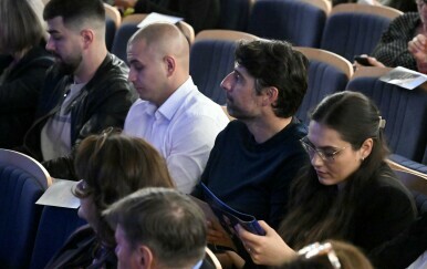 Vedran Ćorluka na premijeri mjuzikla Six