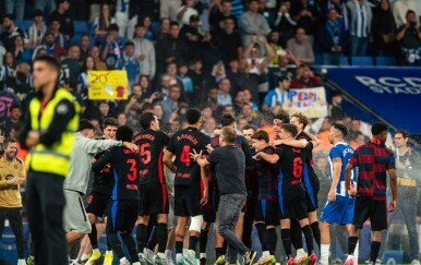 Slavlje igrača Barcelone