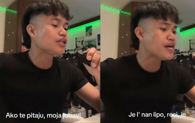 Filipinac pjeva domaće hitove
