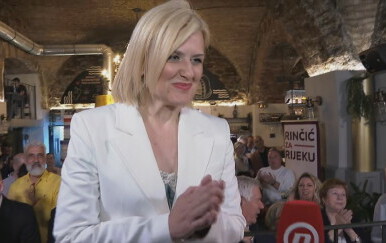 Euforija u stožeru Ive Rinčić u Rijeci