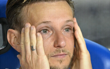 Ivan Rakitić u suzama
