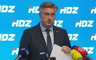 Sjednica šireg predsjedništva HDZ-a: Izjave za javnost