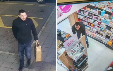 Prepoznajete li ovog muškarca? Policija ga traži radi krađe